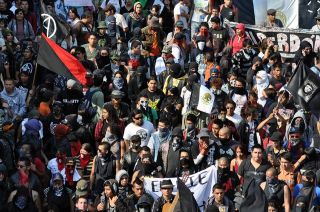 marcha 2 de octubre junto al pie2