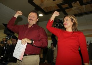 pol-Ernesto Gandara Camou y Claudia Pavlovich