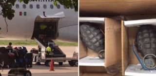hallan granadas en el aeropuerto de merida