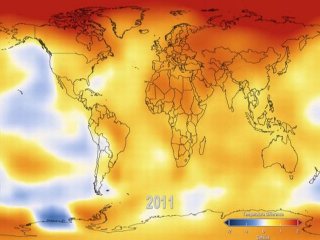 temperatura mundial