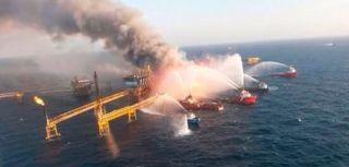 incendio plataforma