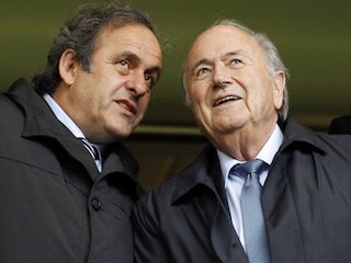 Blatter y Platini