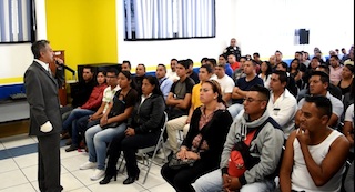 16A1 Valle de Chalco recluta personal para formar una seguridad publica