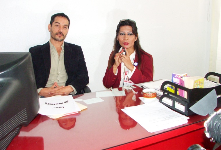 Mario Del Rio y Silvana García