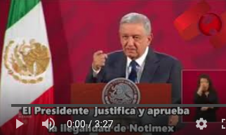 Caso NOTIMEX: "A los amigos... ¡perdón y olvido!"